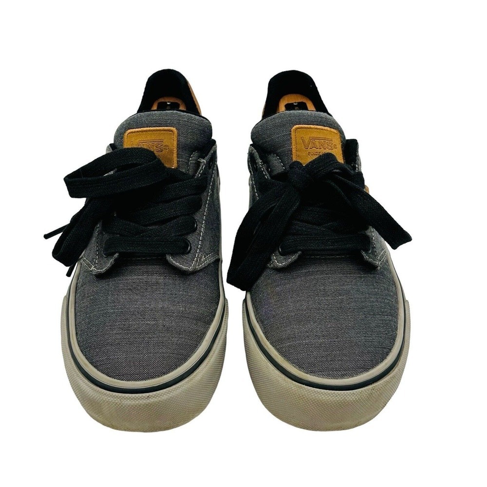VANS Atwood Deluxe Sneakers Ultra Cush Deluxe Comfort 500714 Mens Size 7 Gray - Picture 3 of 9